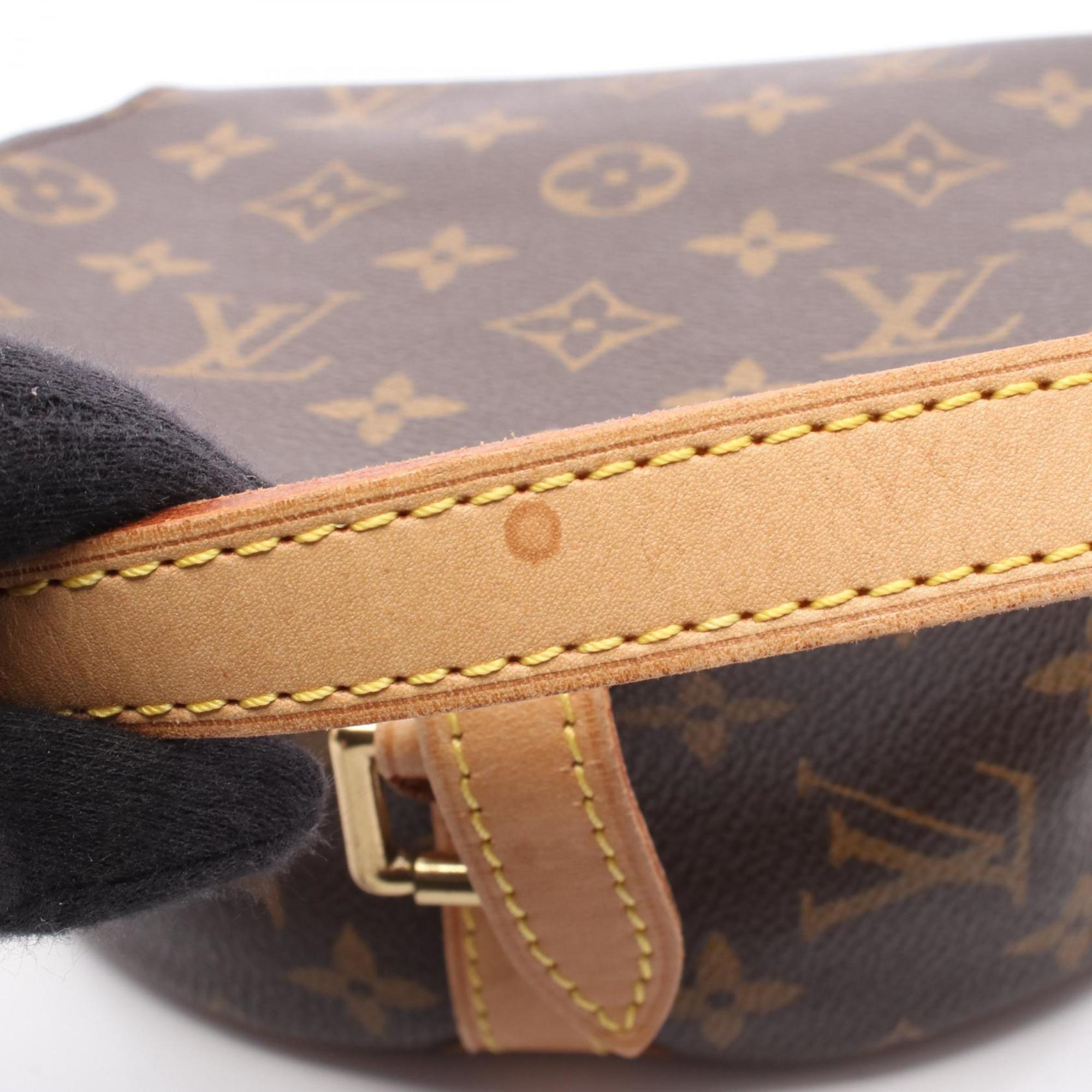 Louis Vuitton Brown Monogram Pvc Leather Shoulder Bag
