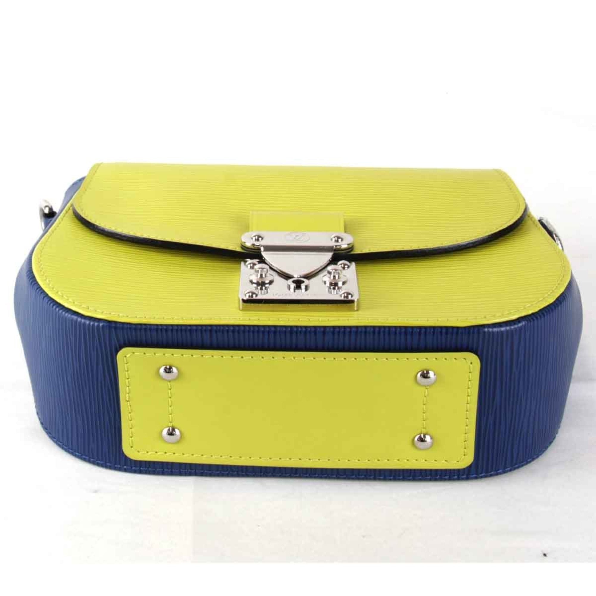 Louis Vuitton Yellow Epi Leather Handbag