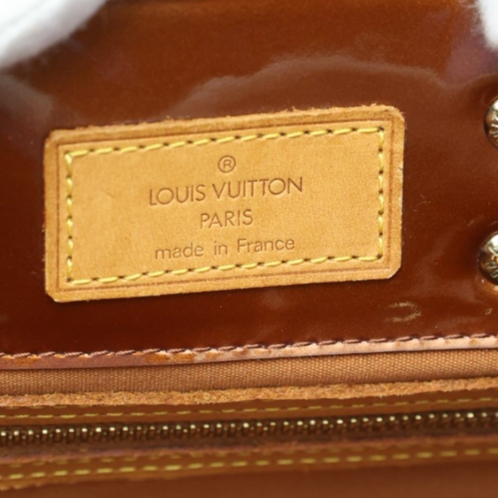 Louis Vuitton Monogram Vernis Bronze Monogram Vernis Handbag
