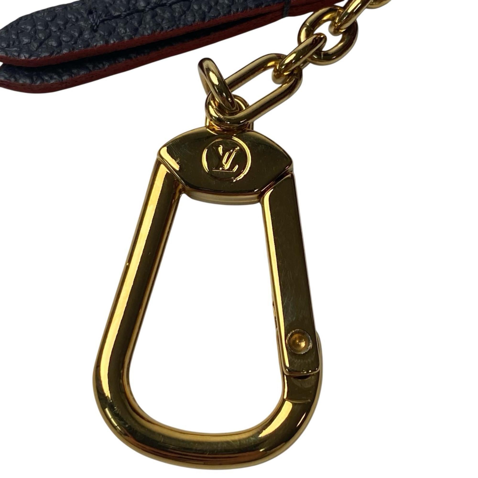 Louis Vuitton Monogram Empreinte Navy Red Color Leather Coin Purse/Coin Case