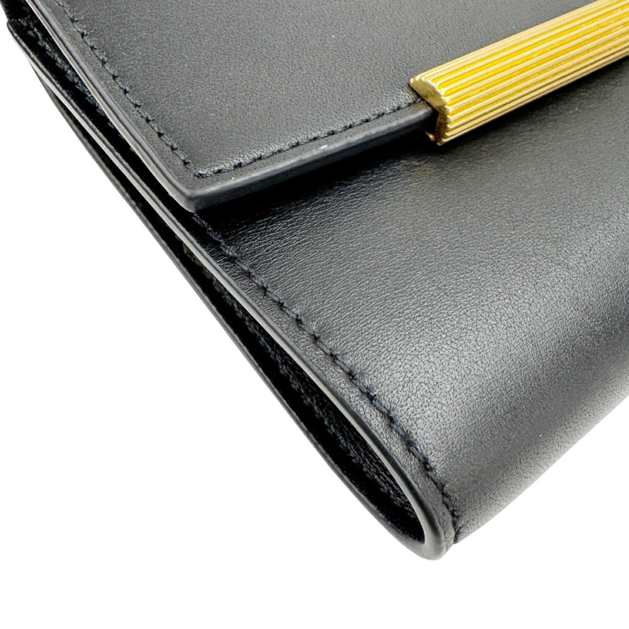 Bottega Veneta Black Wallet (Tri-Fold)