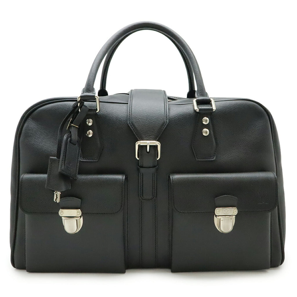 Louis Vuitton Taiga Ardoise Taiga Leather Boston Bag