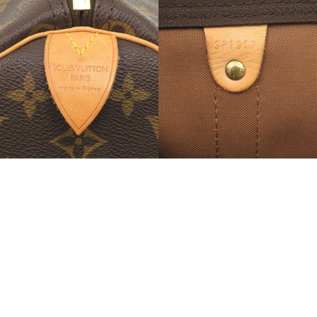 Louis Vuitton Brown Monogram Monogram Boston Bag
