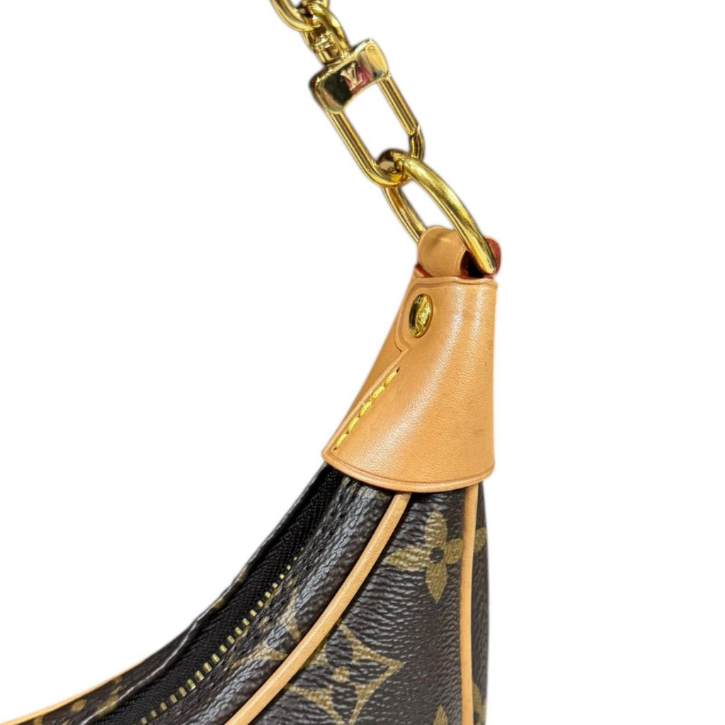 Louis Vuitton Brown Monogram Canvas Shoulder Bag