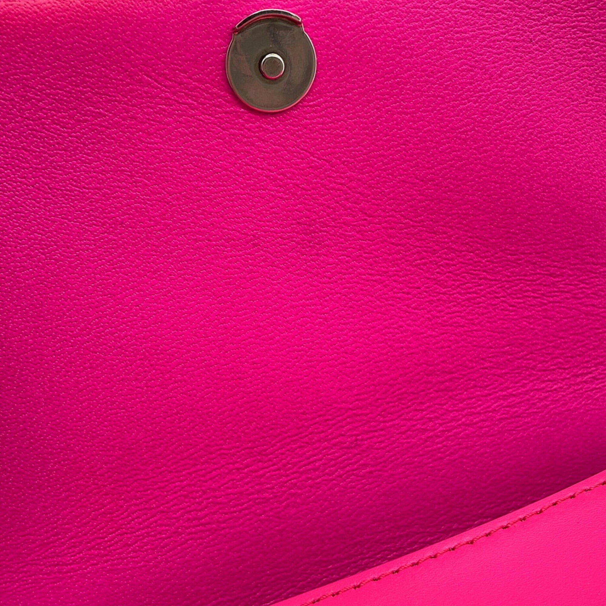 Balenciaga Pink Leather Handbag Shoulder