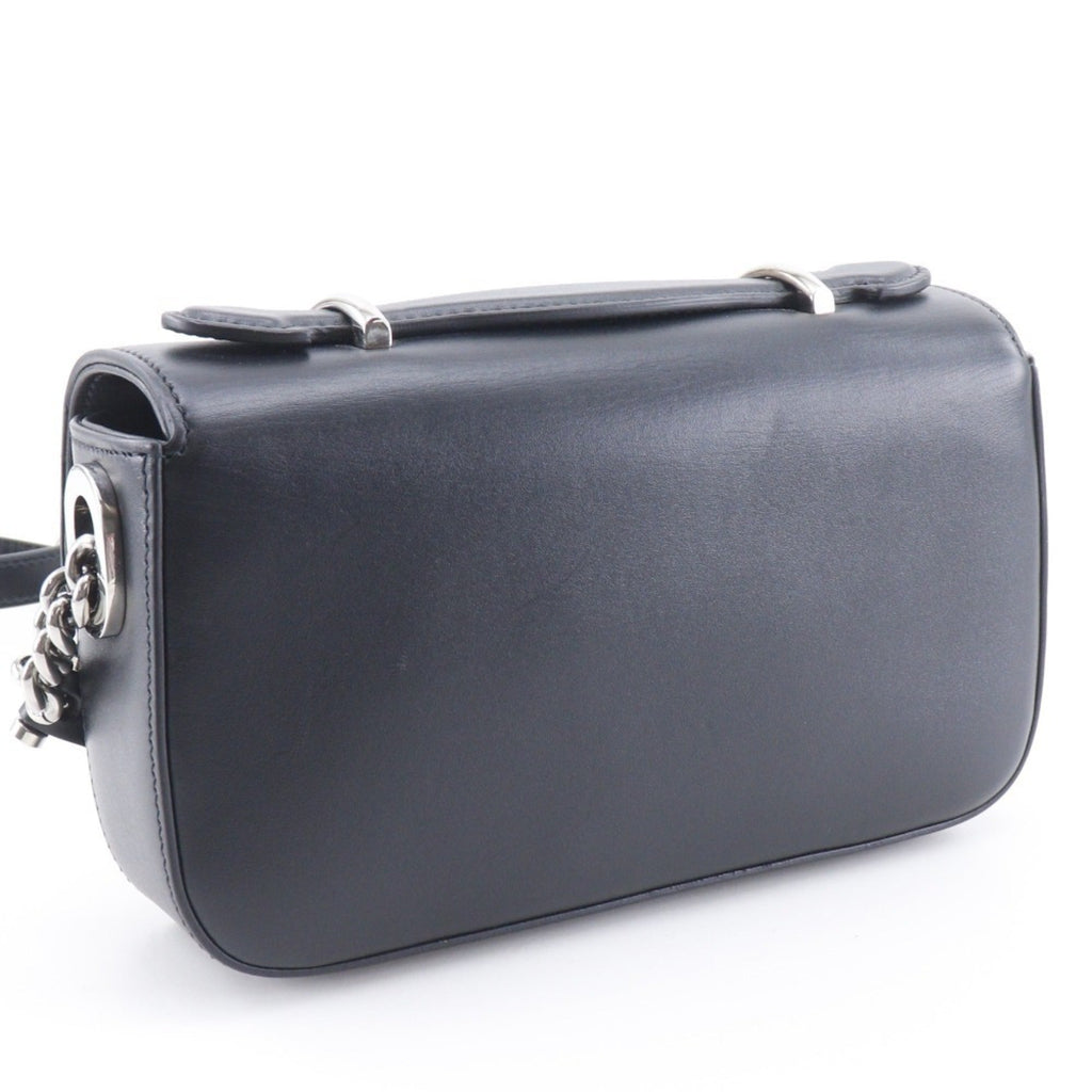 Gucci Black Leather Shoulder Bag (Pre-Owned)