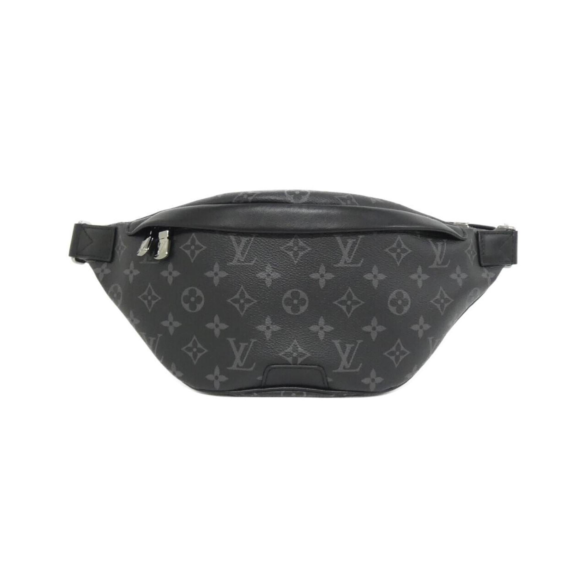 Louis Vuitton Black Coated Canvas Shoulder Bag