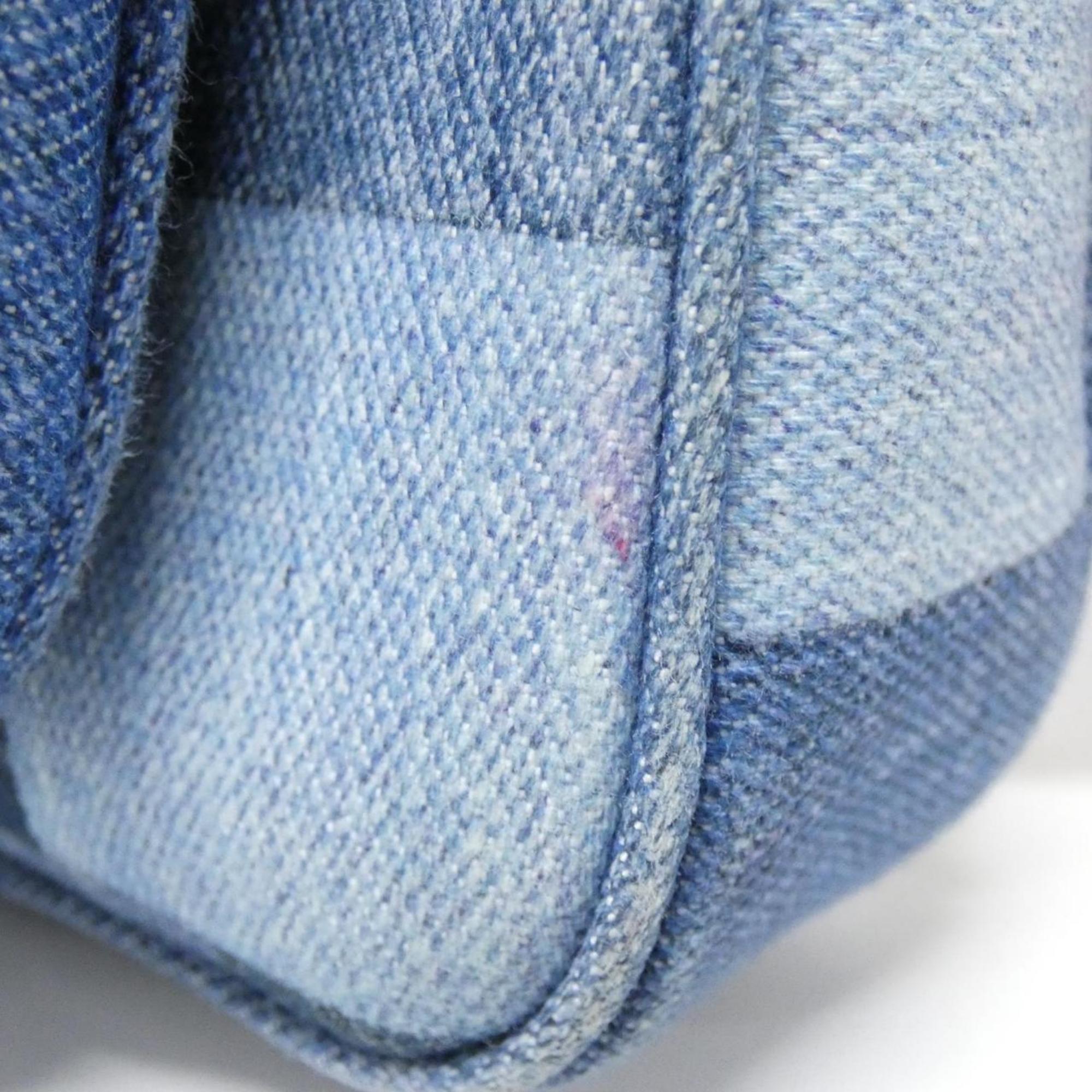 Louis Vuitton Monogram Denim Rouge Canvas Pochette Shoulder Bag