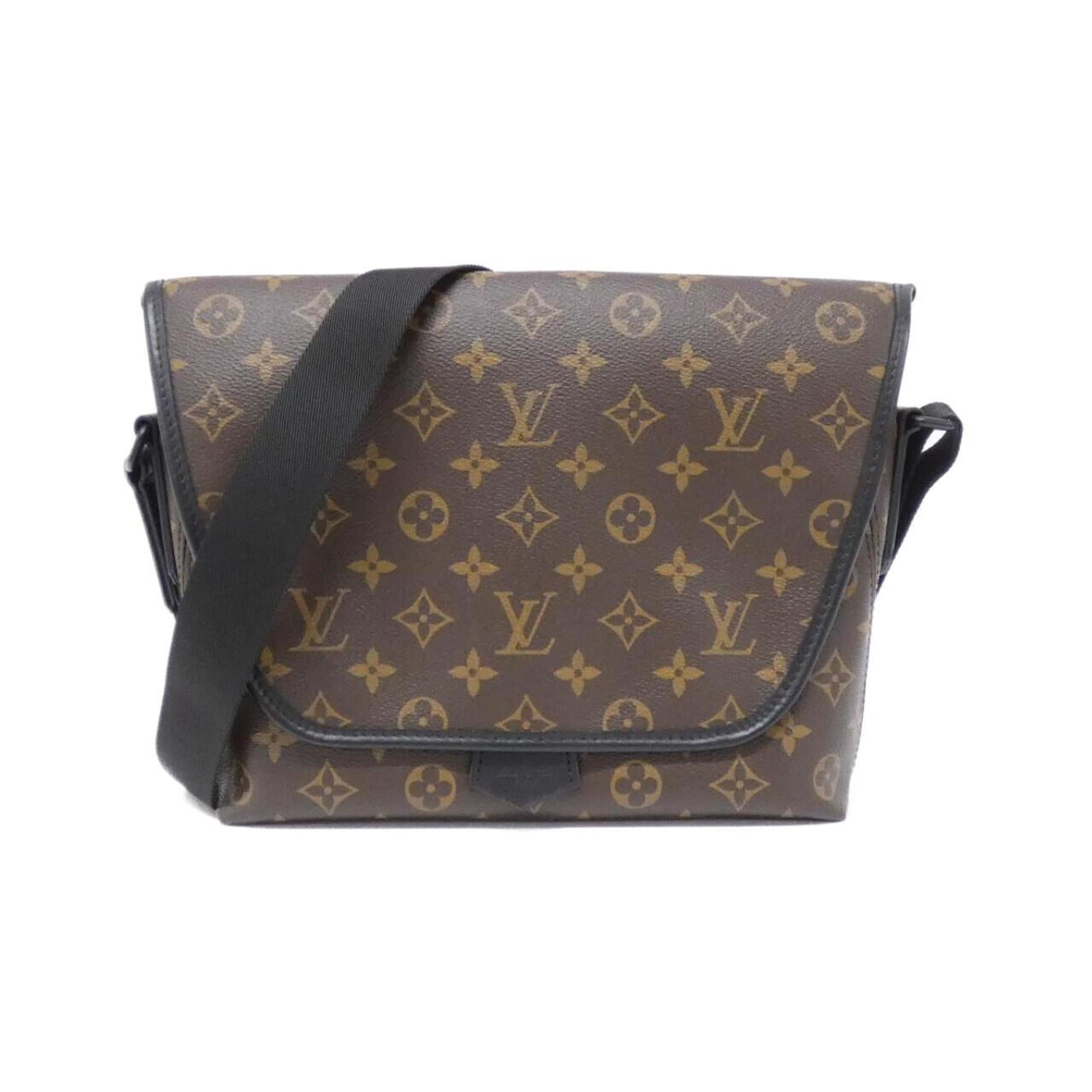 Louis Vuitton Marron Coated Canvas Shoulder Bag