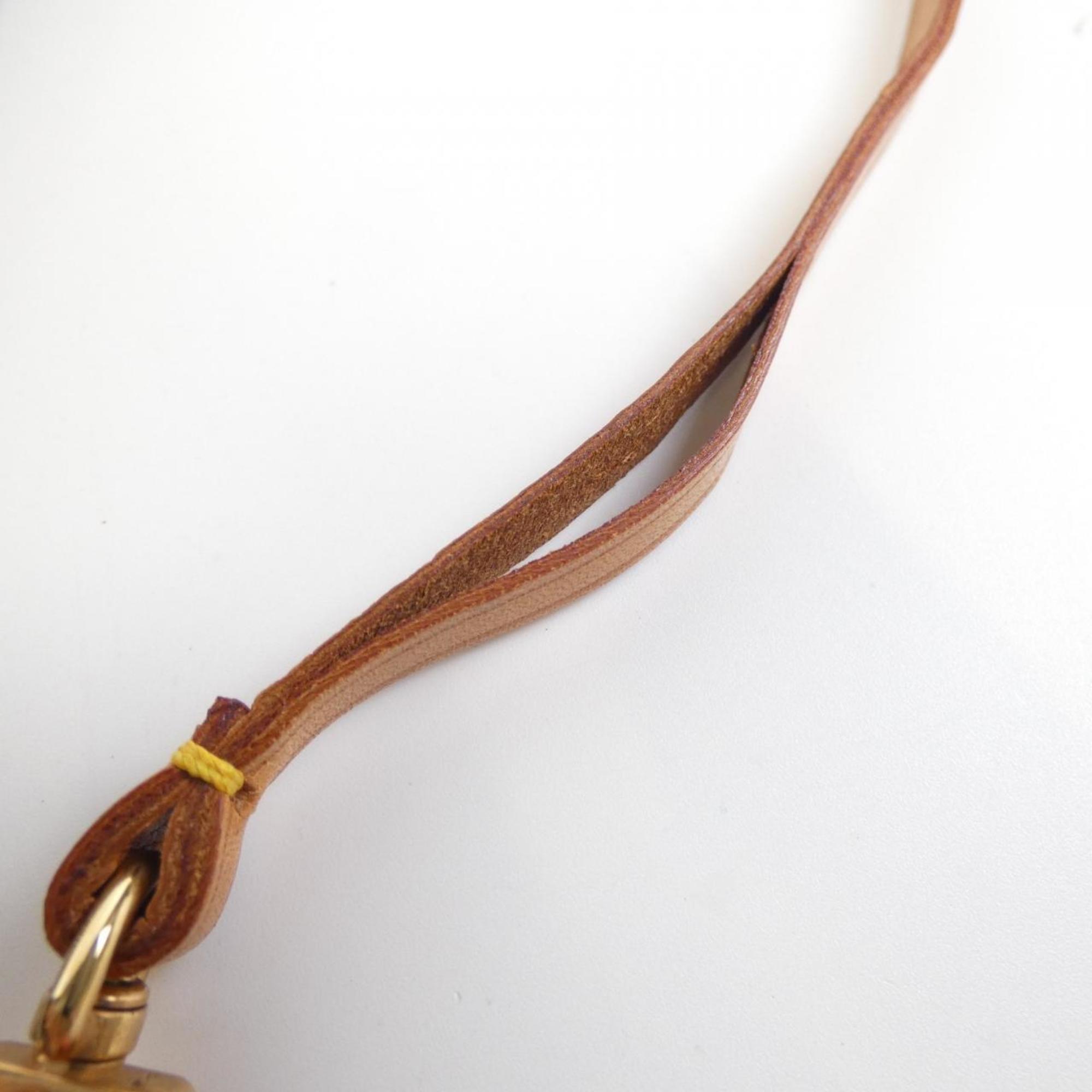 Louis Vuitton Marron Coated Canvas Pouch