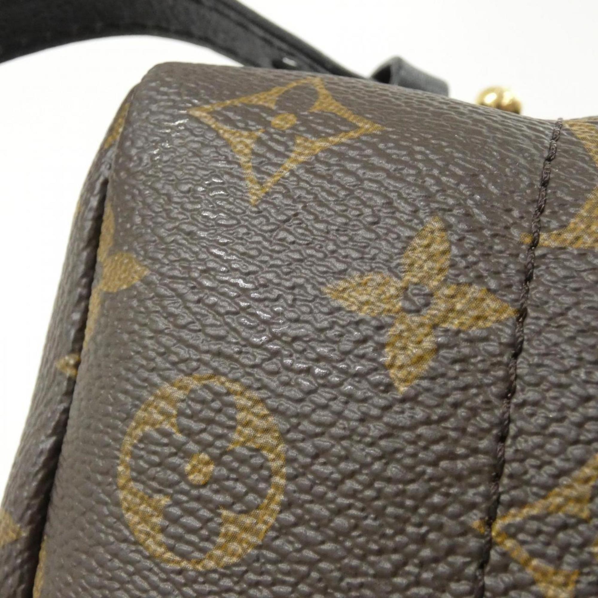 Louis Vuitton Marron Coated Canvas Backpack