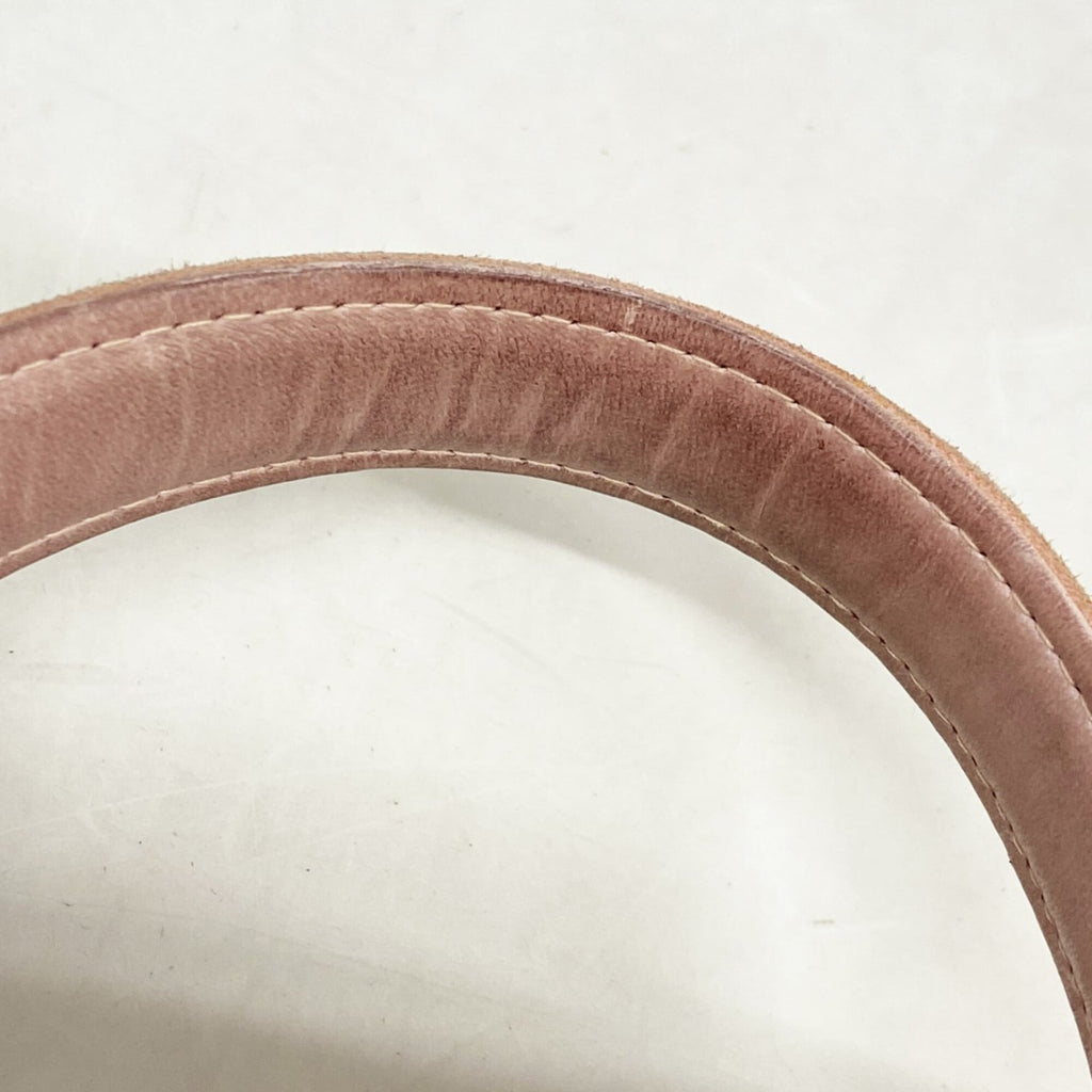 Chanel Pink Suede Handbag