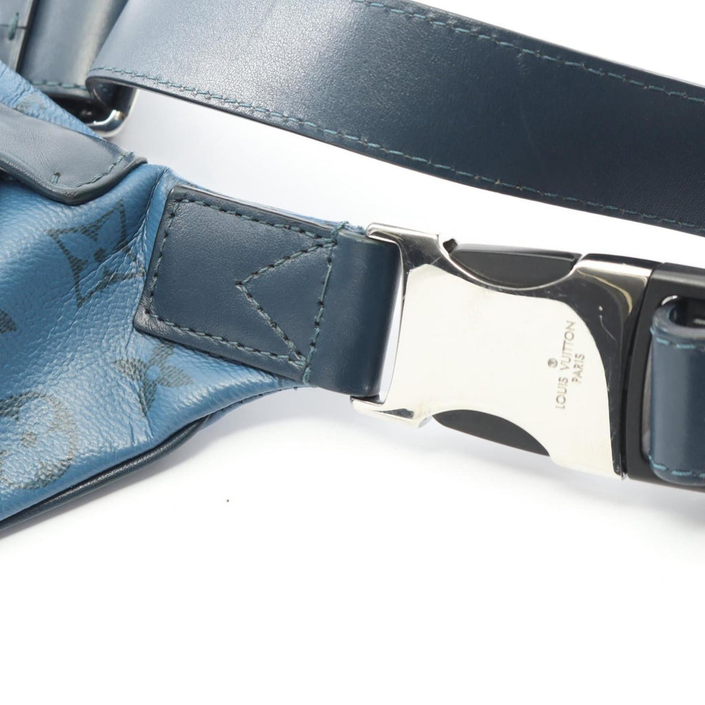 Louis Vuitton Blue Pvc Leather Fanny Pack