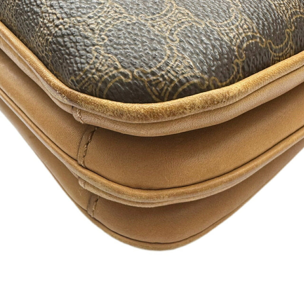 Celine Brown Pvc Shoulder Bag