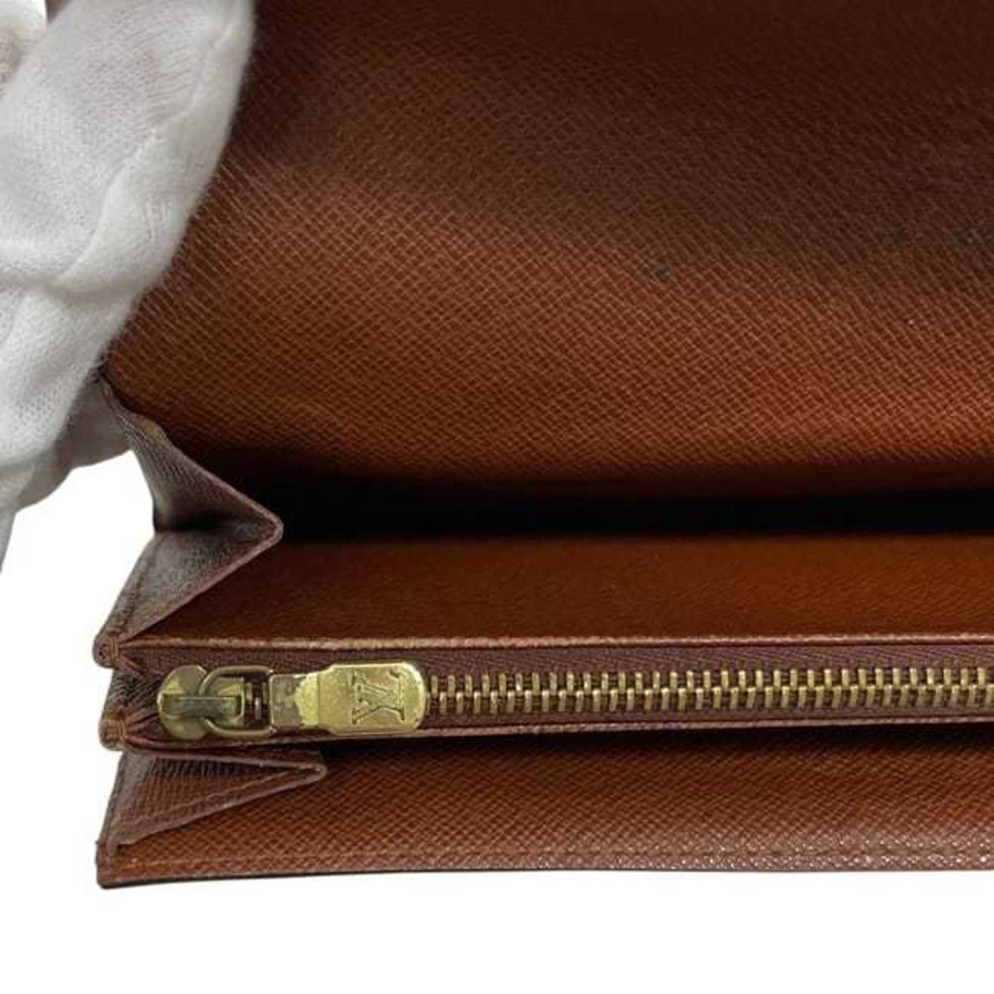 Louis Vuitton Brown Monogram Monogram Long Wallet