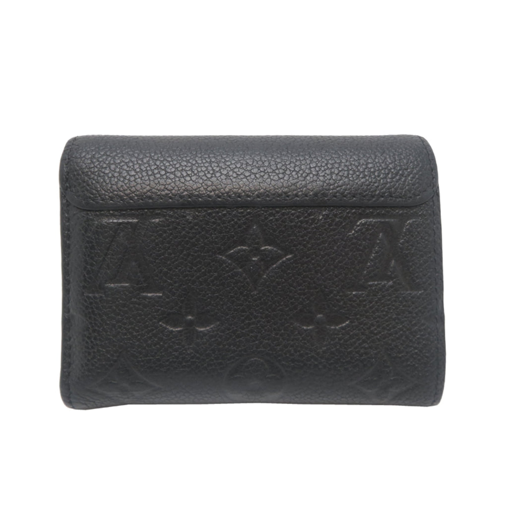 Louis Vuitton Black Noir Monogram Empreinte Wallet (Tri-Fold)