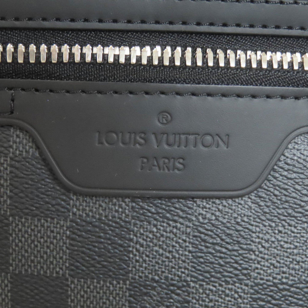 Louis Vuitton Black Damier Canvas Shoulder Bag