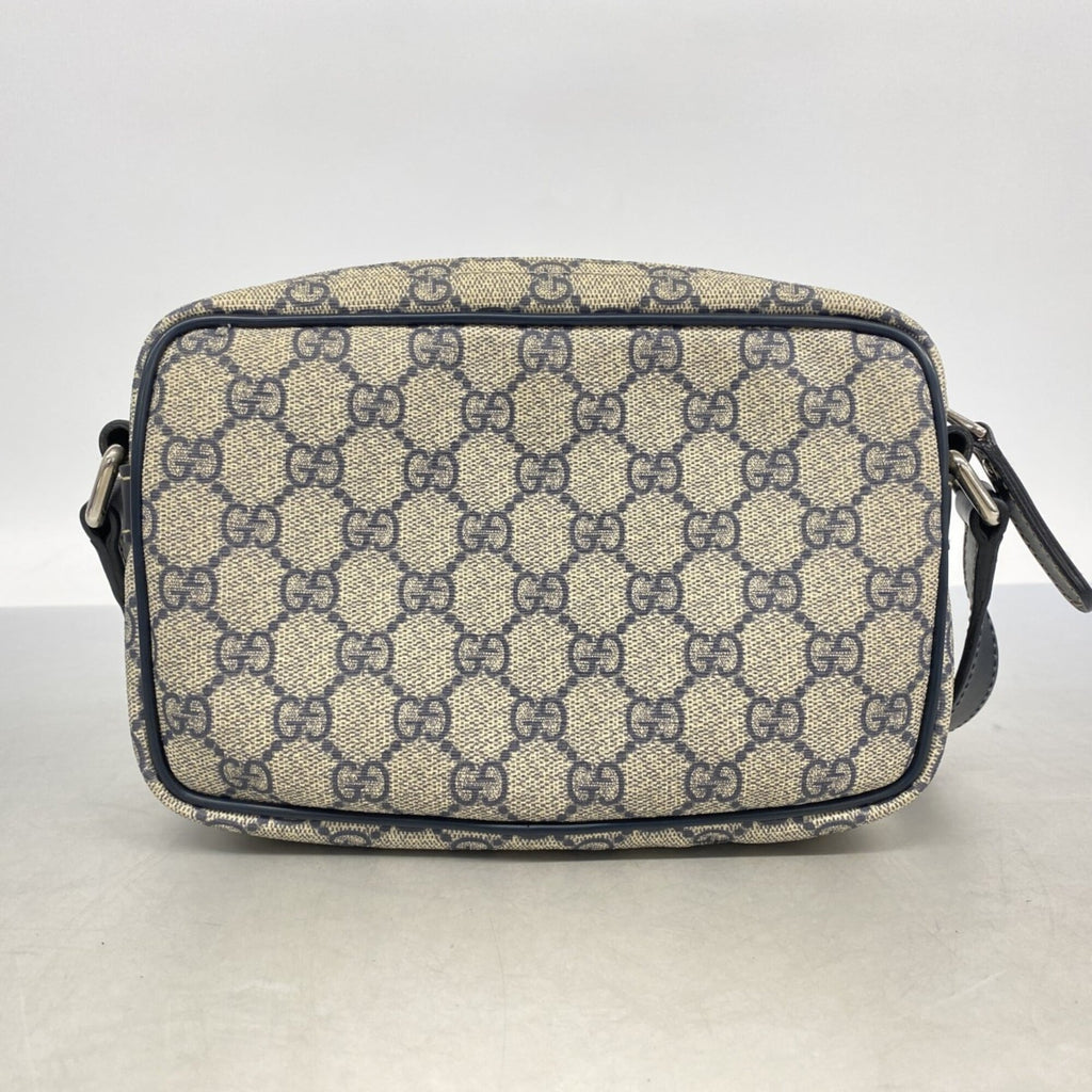 Gucci Navy Pvc Shoulder Bag (Pre-Owned)