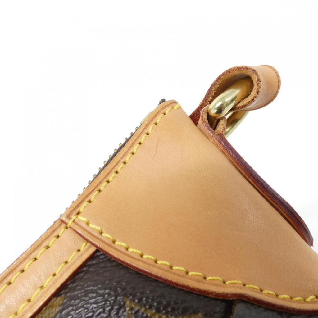 Louis Vuitton Marron Coated Canvas Shoulder Bag
