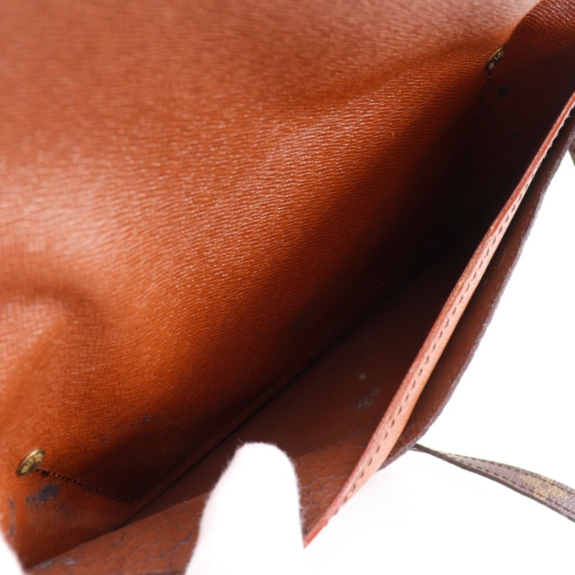 Louis Vuitton Brown Monogram Canvas Shoulder Bag