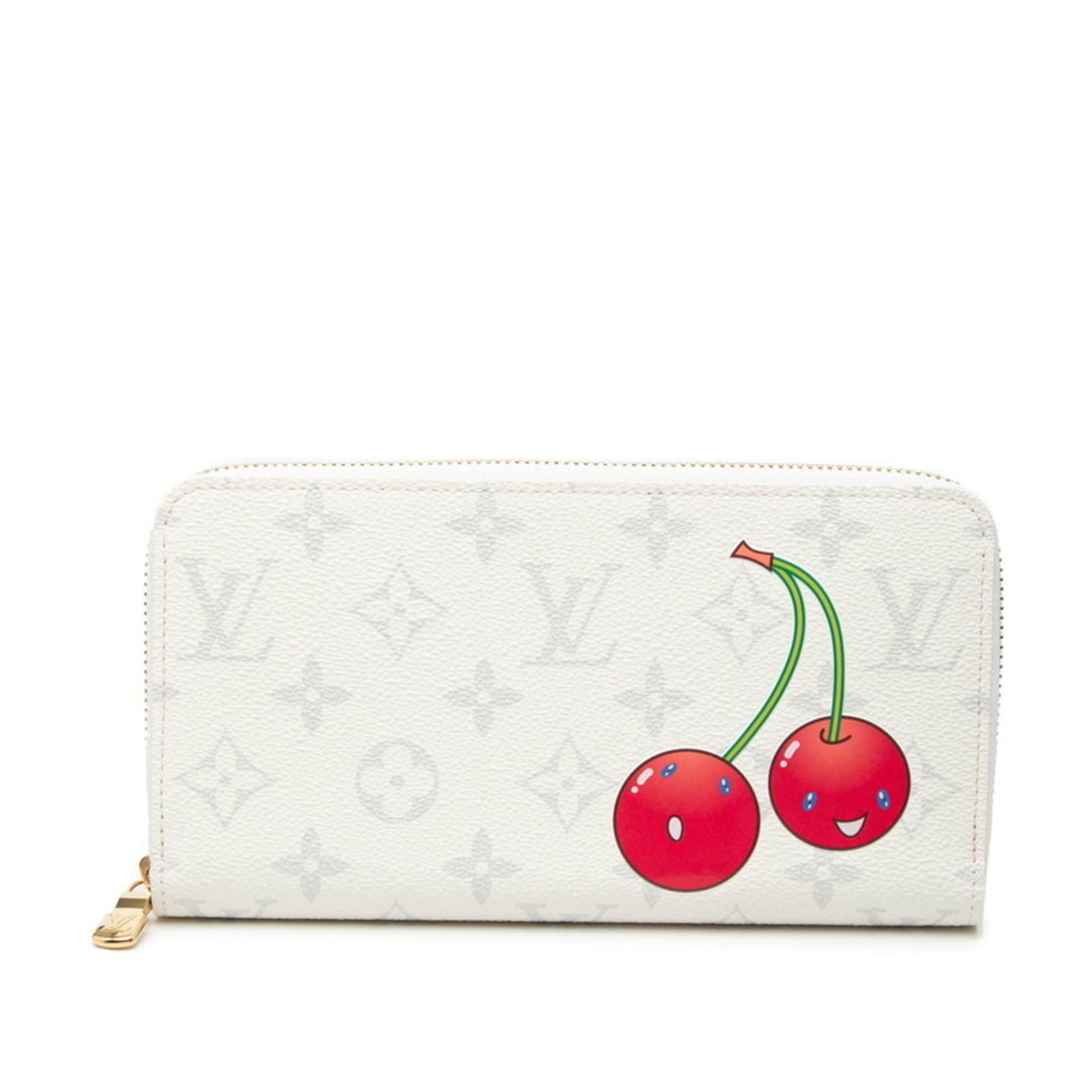 Louis Vuitton White Pvc Long Wallet