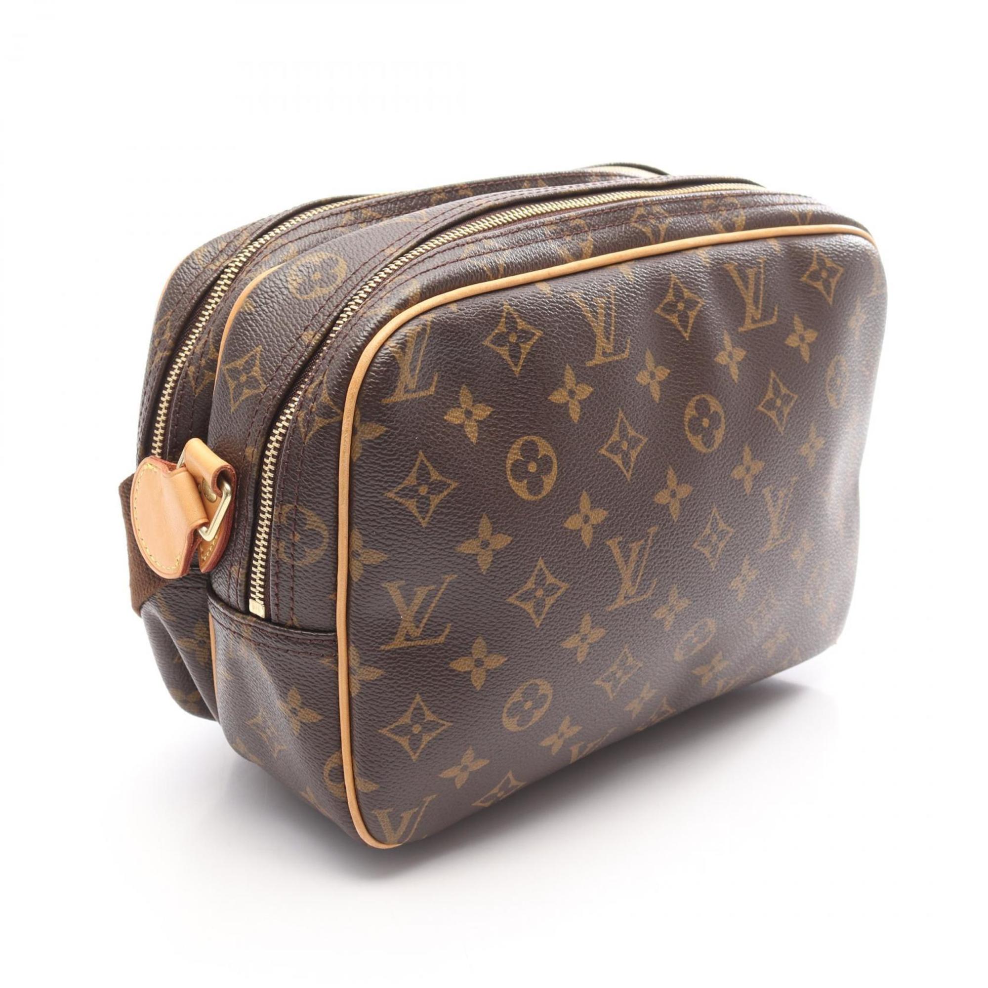 Louis Vuitton Brown Monogram Coated Canvas Shoulder Bag