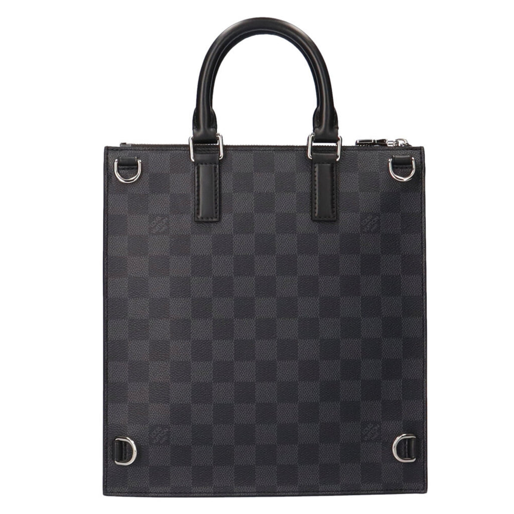Louis Vuitton Black Gray Damier Graphite Messenger Bag Shoulder Bag