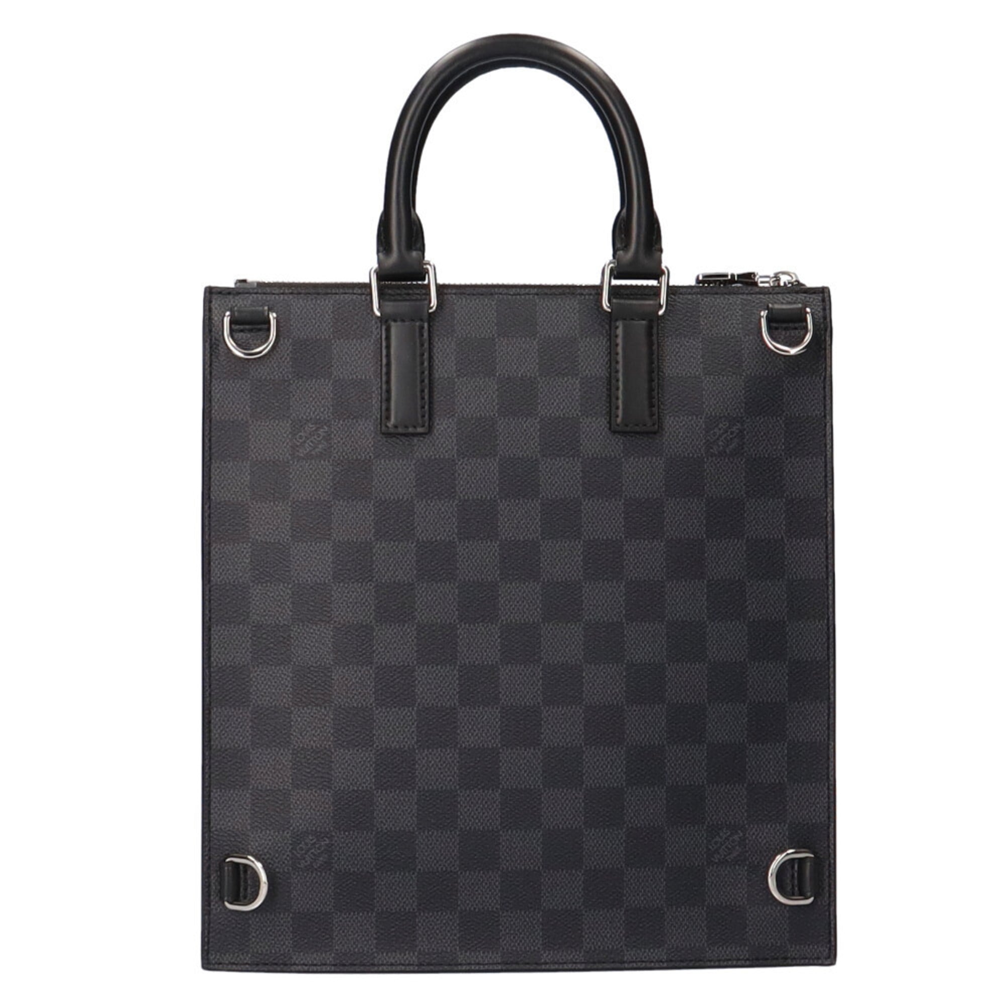 Louis Vuitton Black Gray Damier Graphite Messenger Bag Shoulder Bag