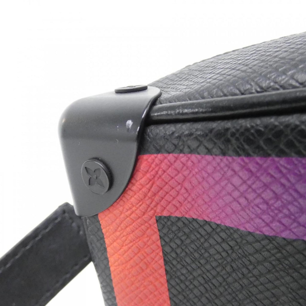 Louis Vuitton Black Leather Shoulder Bag