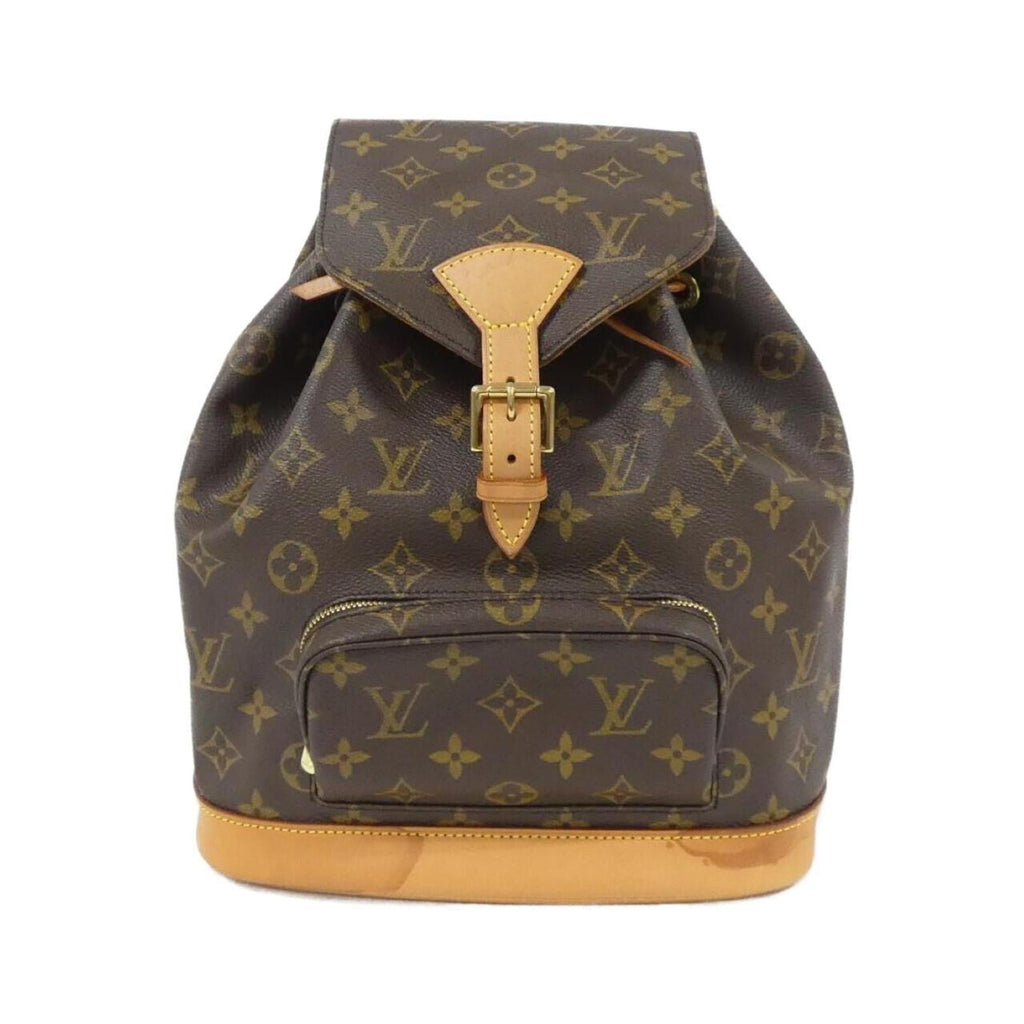 Louis Vuitton Marron Coated Canvas Backpack