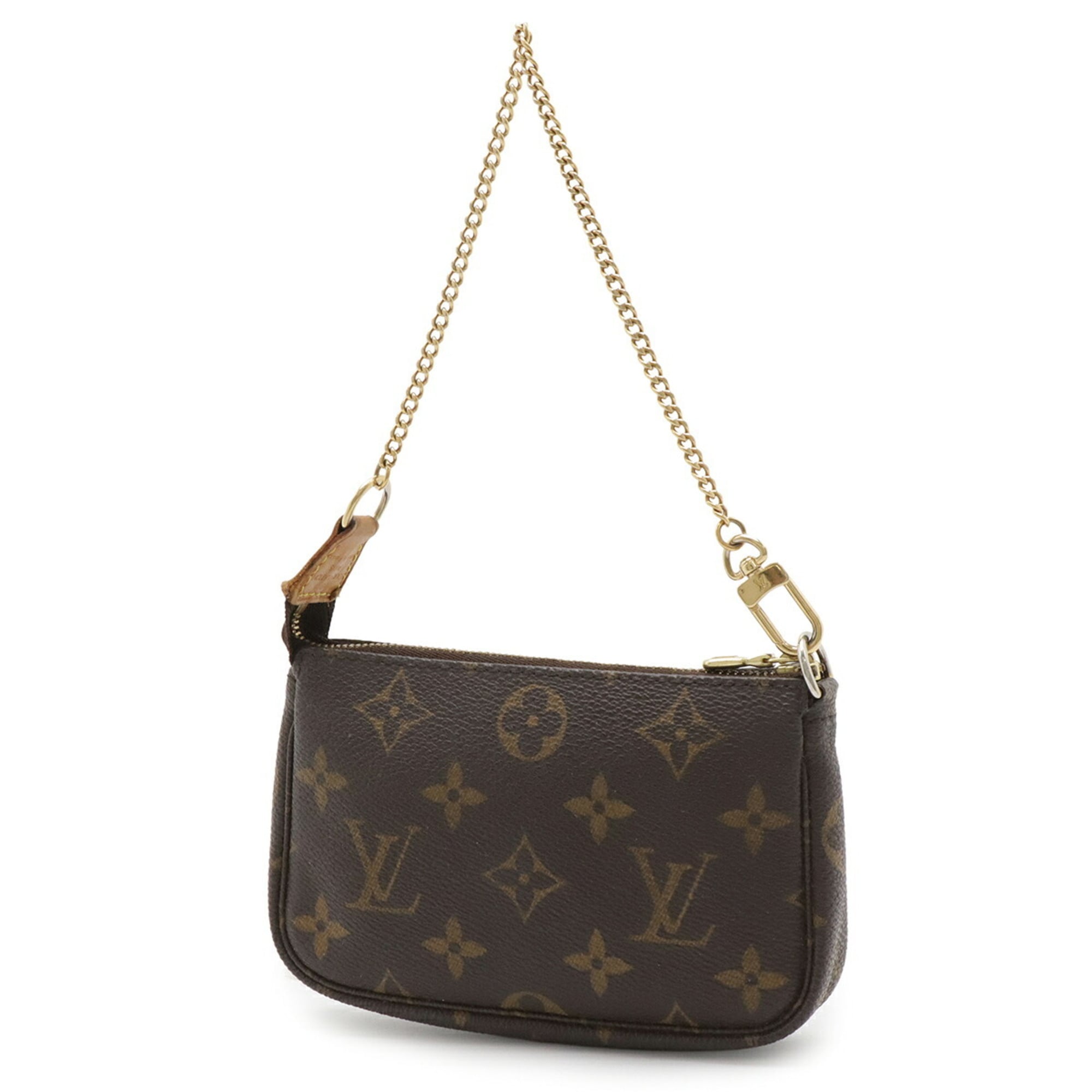 Louis Vuitton Brown Monogram Pochette Pouch