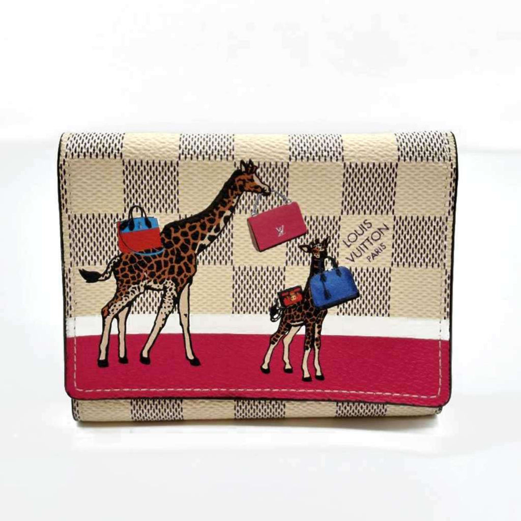 Louis Vuitton Damier Azur Multi-Color Damier Azur Wallet (Tri-Fold)
