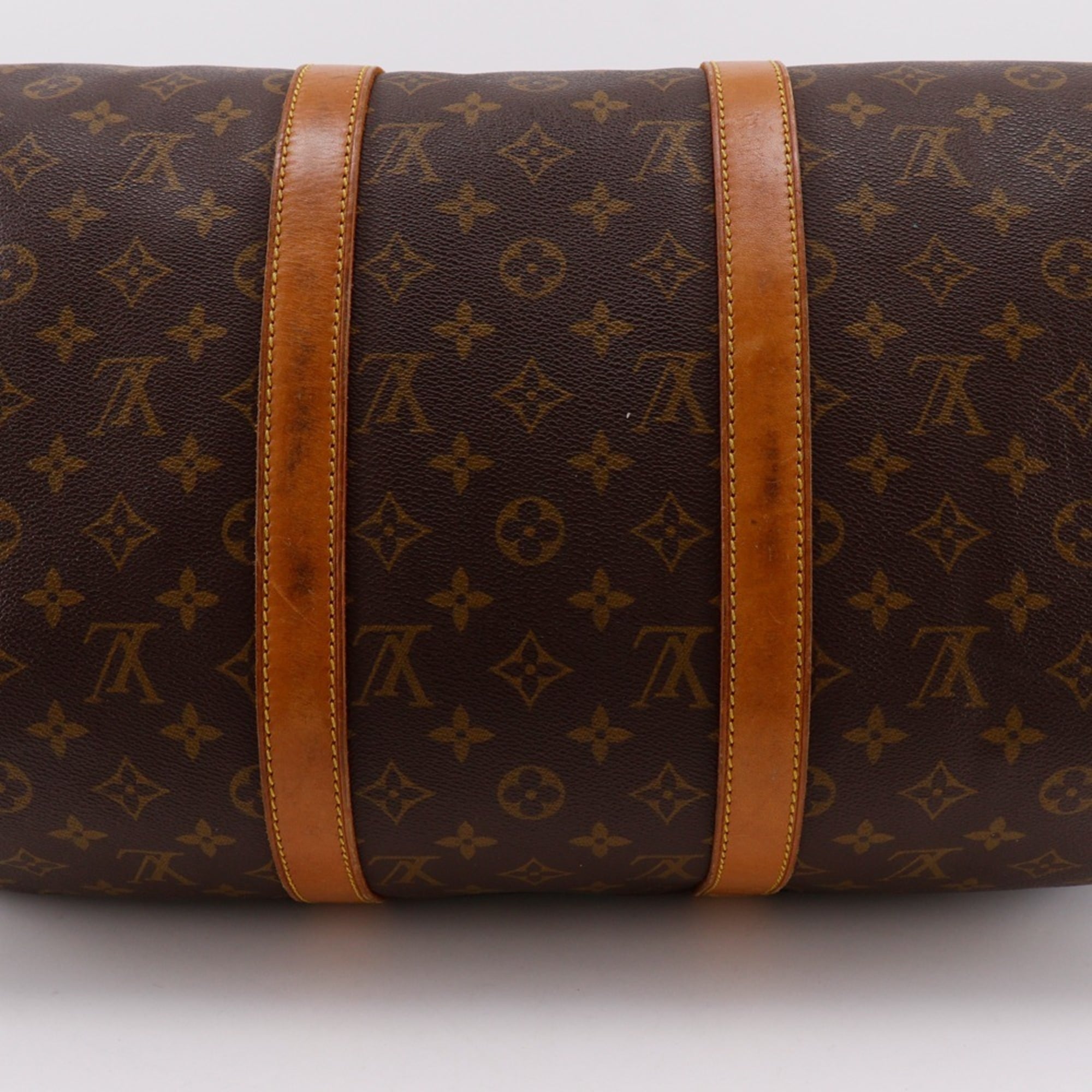 Louis Vuitton Brown Monogram Canvas Boston Bag