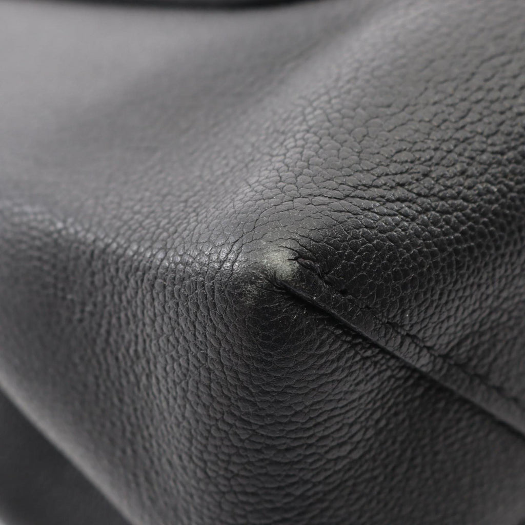 Louis Vuitton Black Leather Handbag