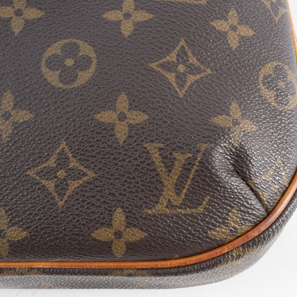 Louis Vuitton Brown Monogram Canvas Shoulder Bag