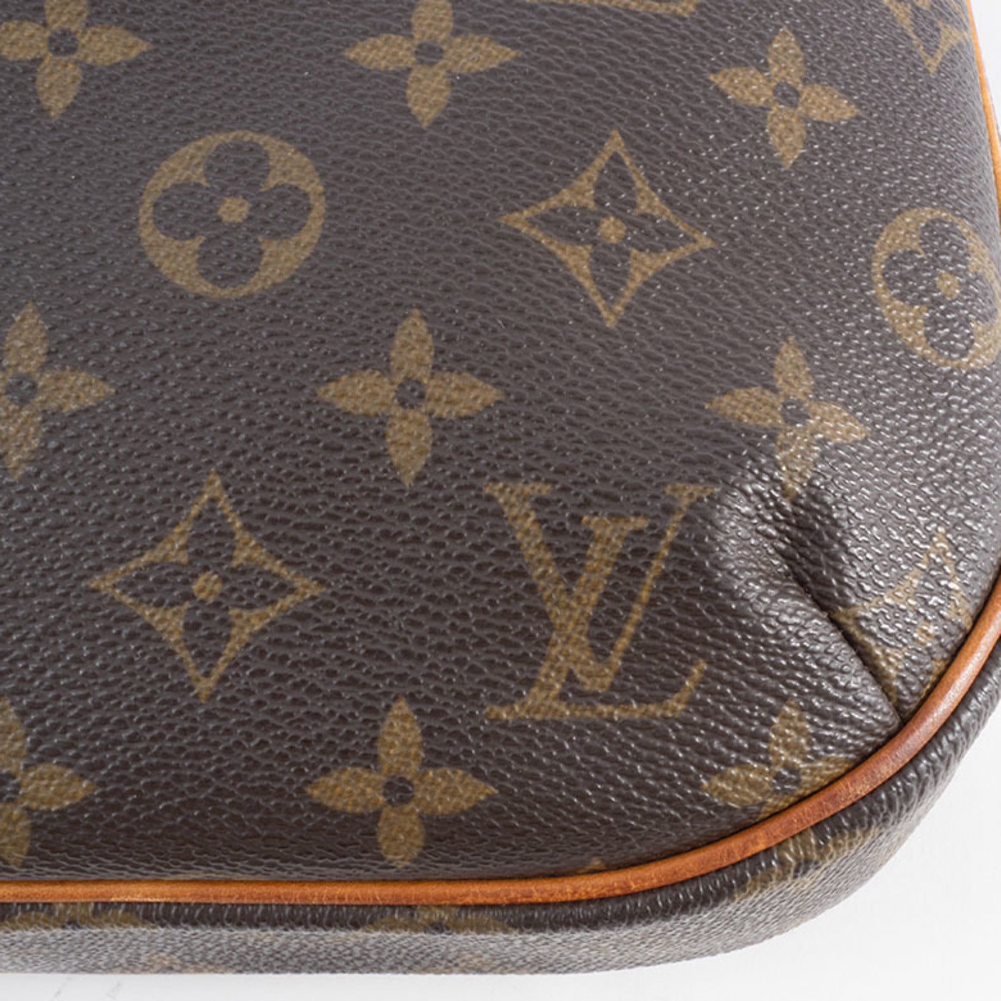 Louis Vuitton Brown Monogram Canvas Shoulder Bag