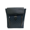 Louis Vuitton Damier Cobalt Gray Leather Backpack