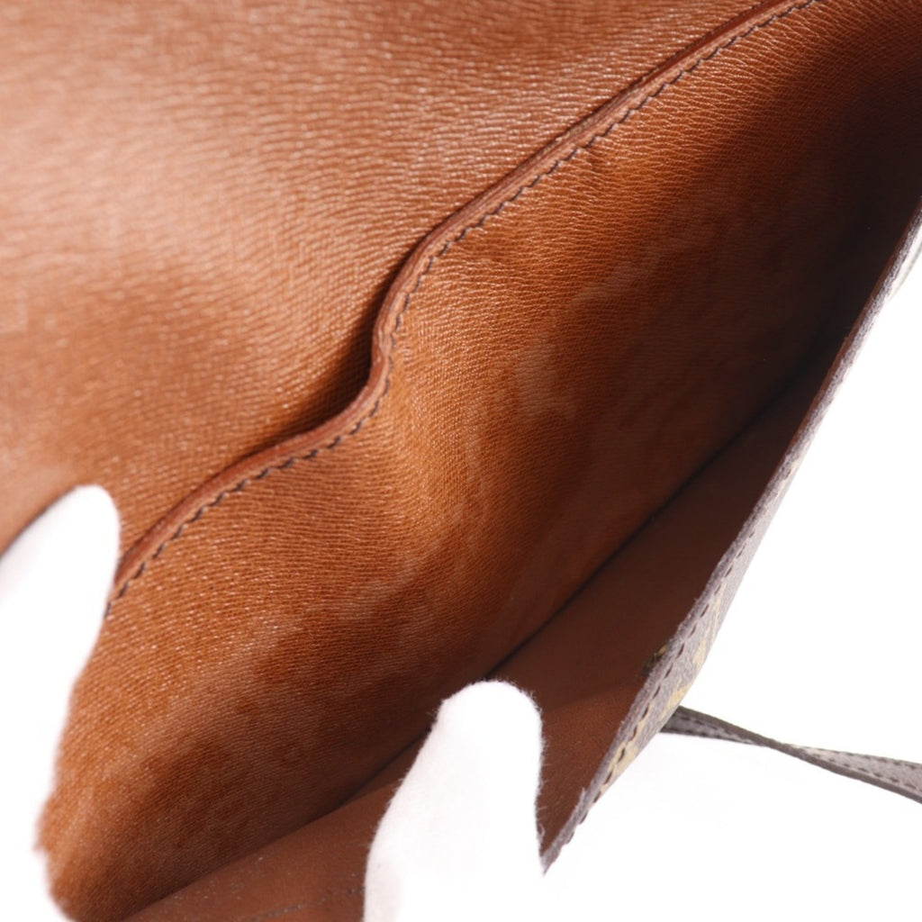 Louis Vuitton Brown Monogram Canvas Shoulder Bag