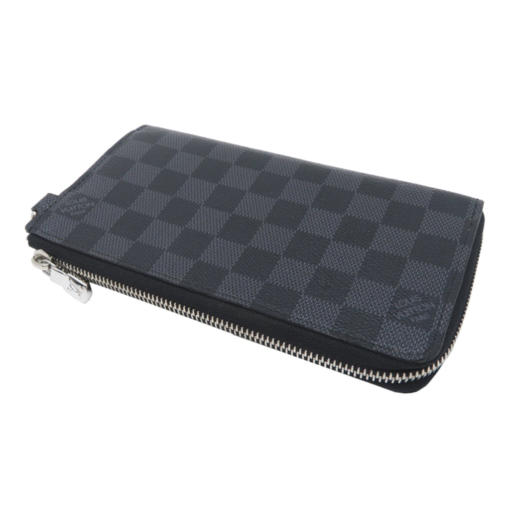 Louis Vuitton Black Damier Graphite Long Wallet