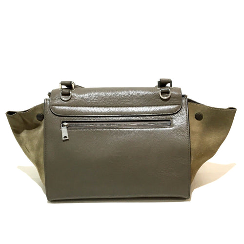 Celine Gray Leather Handbag