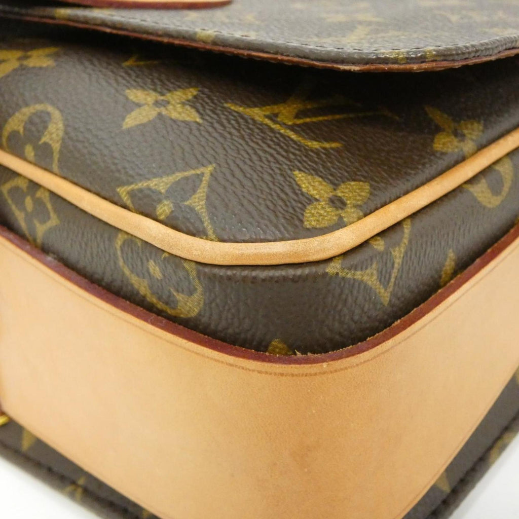 Louis Vuitton Marron Coated Canvas Shoulder Bag