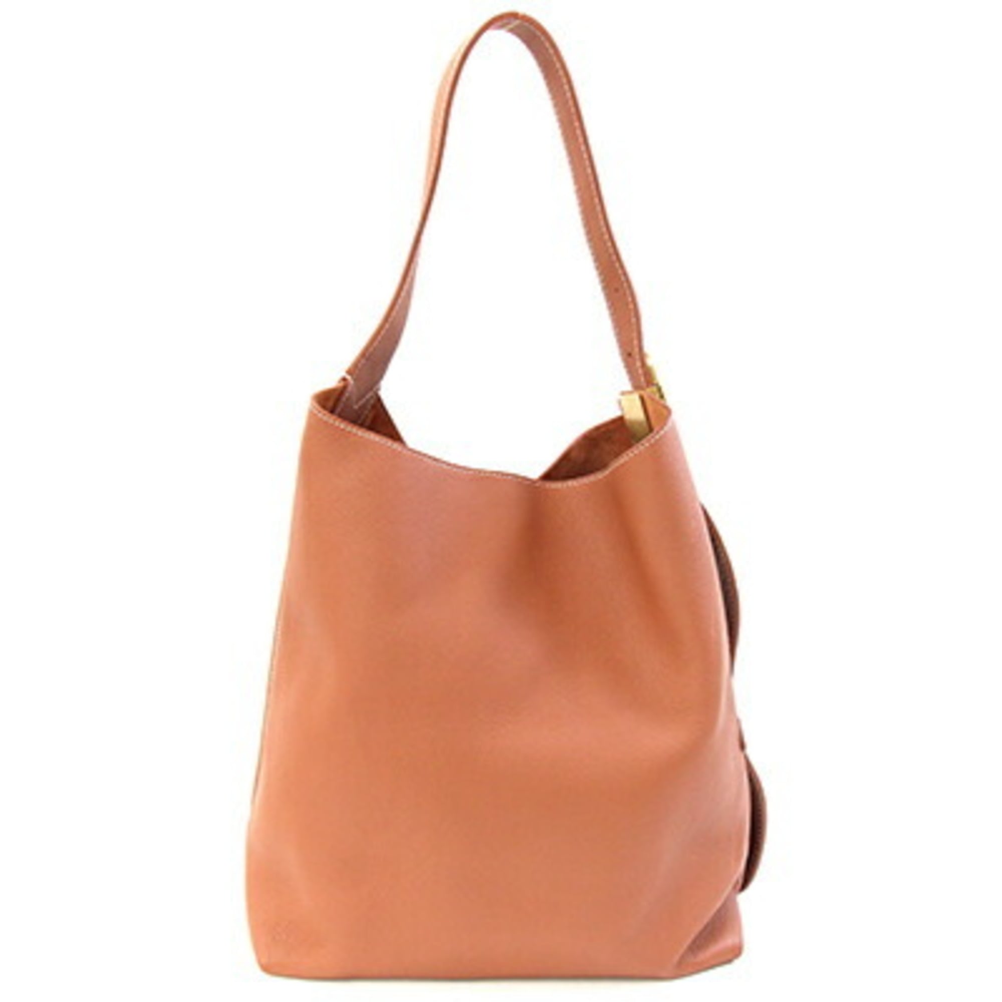 Louis Vuitton Cognac Leather Shoulder Bag