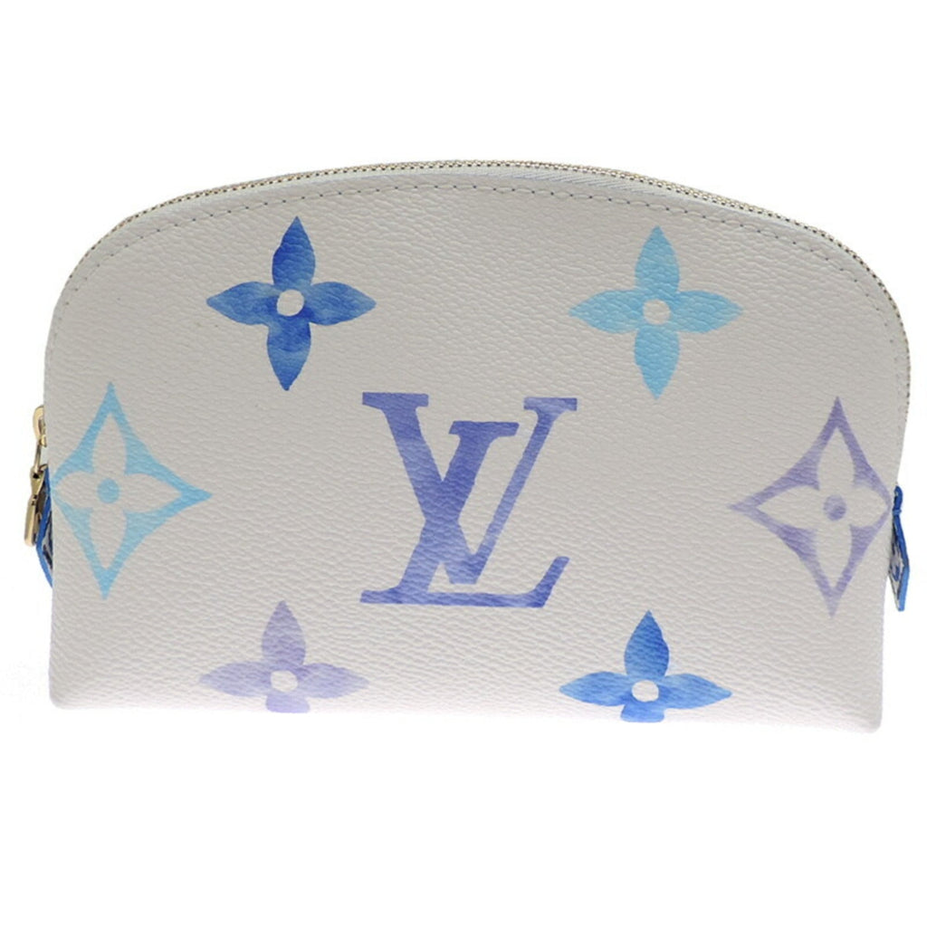 Louis Vuitton Blue White Pouch