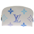 Louis Vuitton Blue White Pouch