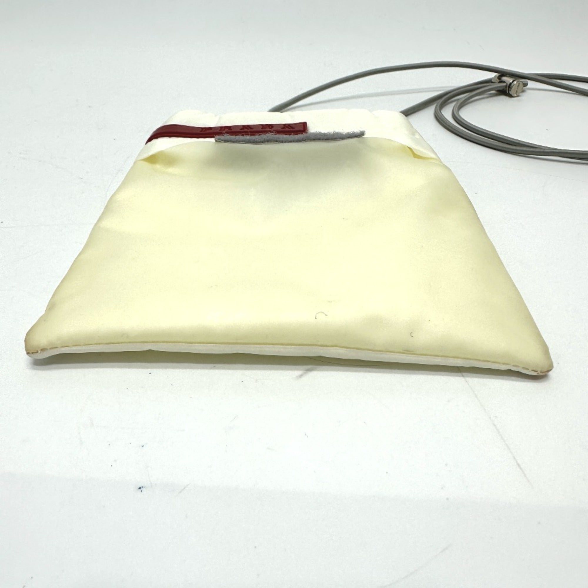 Prada White Cloth Shoulder Bag
