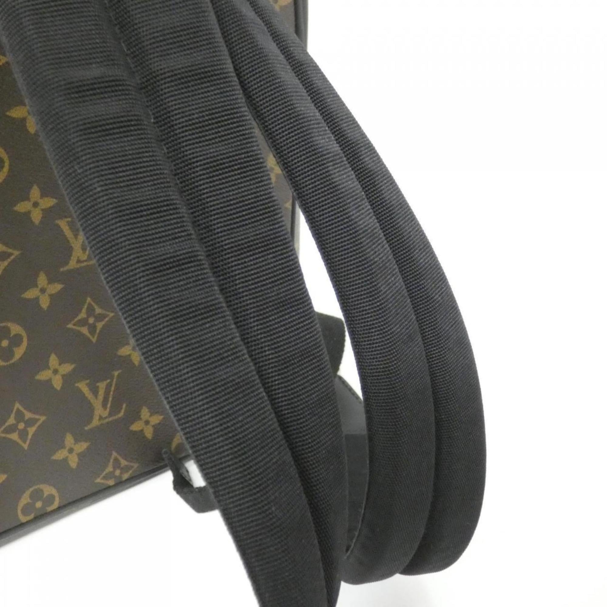 Louis Vuitton Marron Coated Canvas Backpack