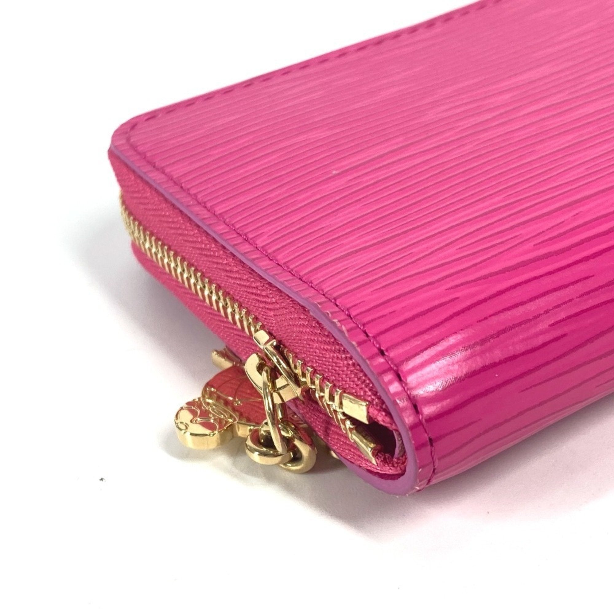 Louis Vuitton Pink Epi Leather Long Wallet
