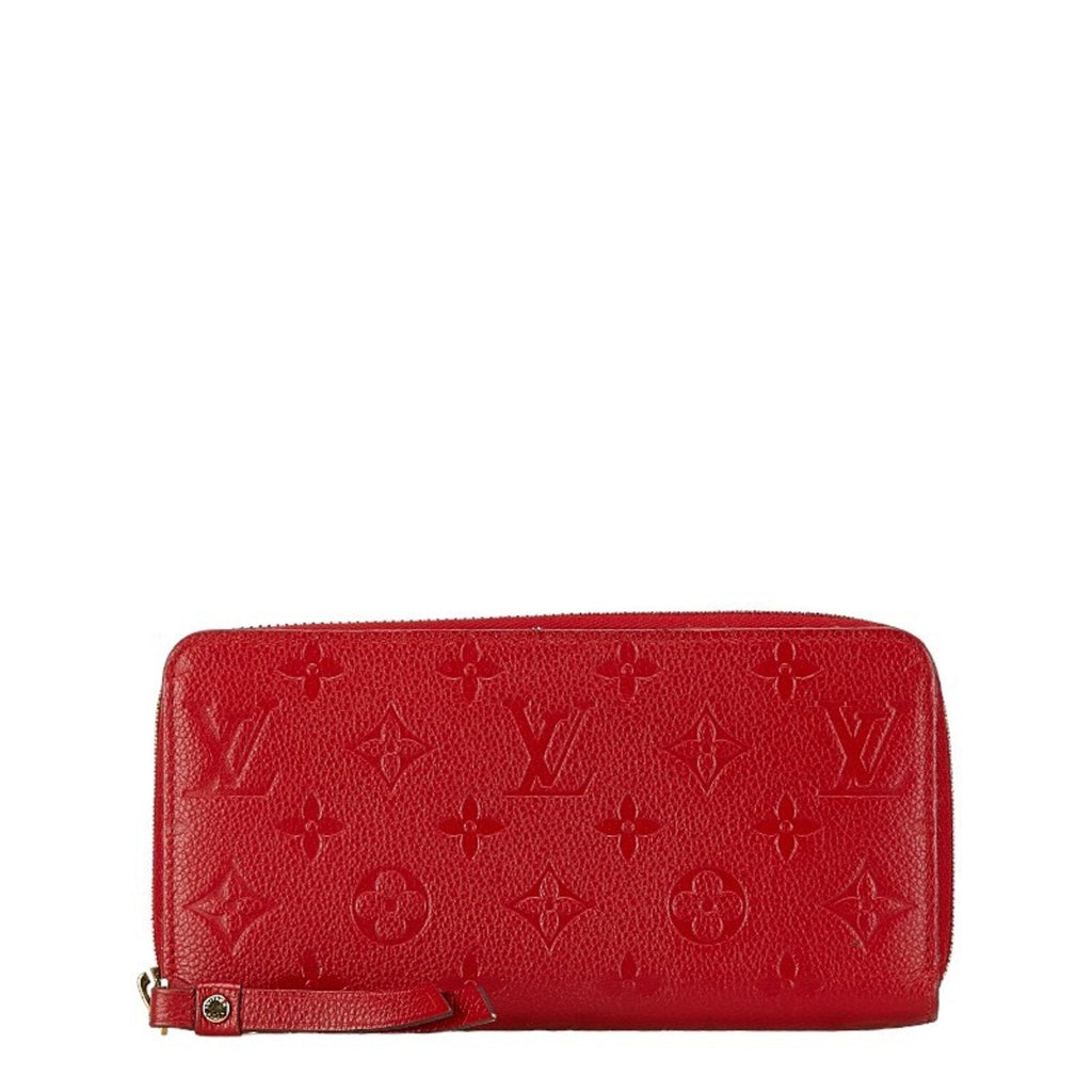 Louis Vuitton Auriane Red Color Leather Coin Purse/Coin Case