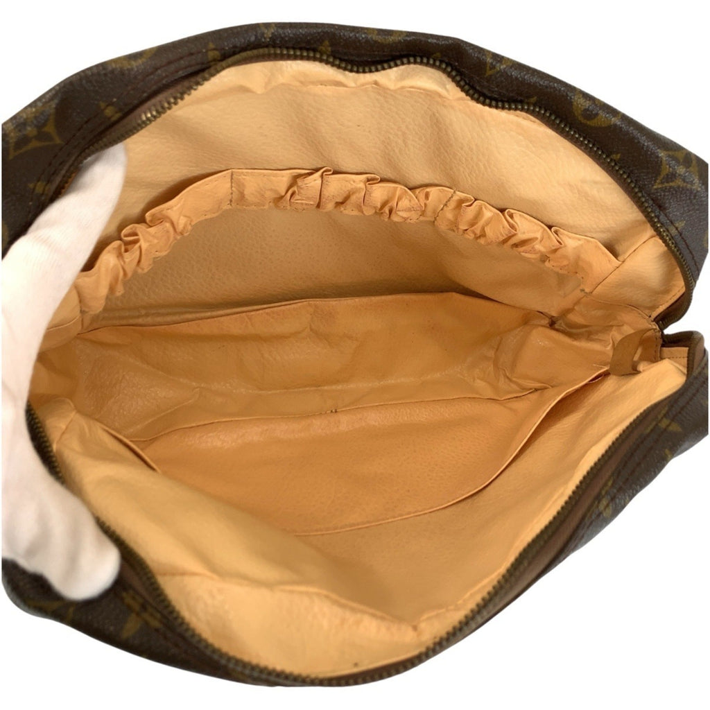 Louis Vuitton Brown Pvc Pouch