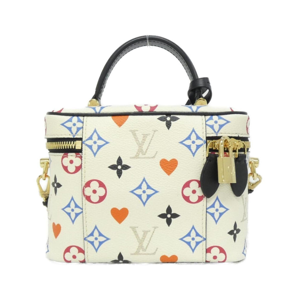Louis Vuitton Monogram Blanc Coated Canvas Handbag